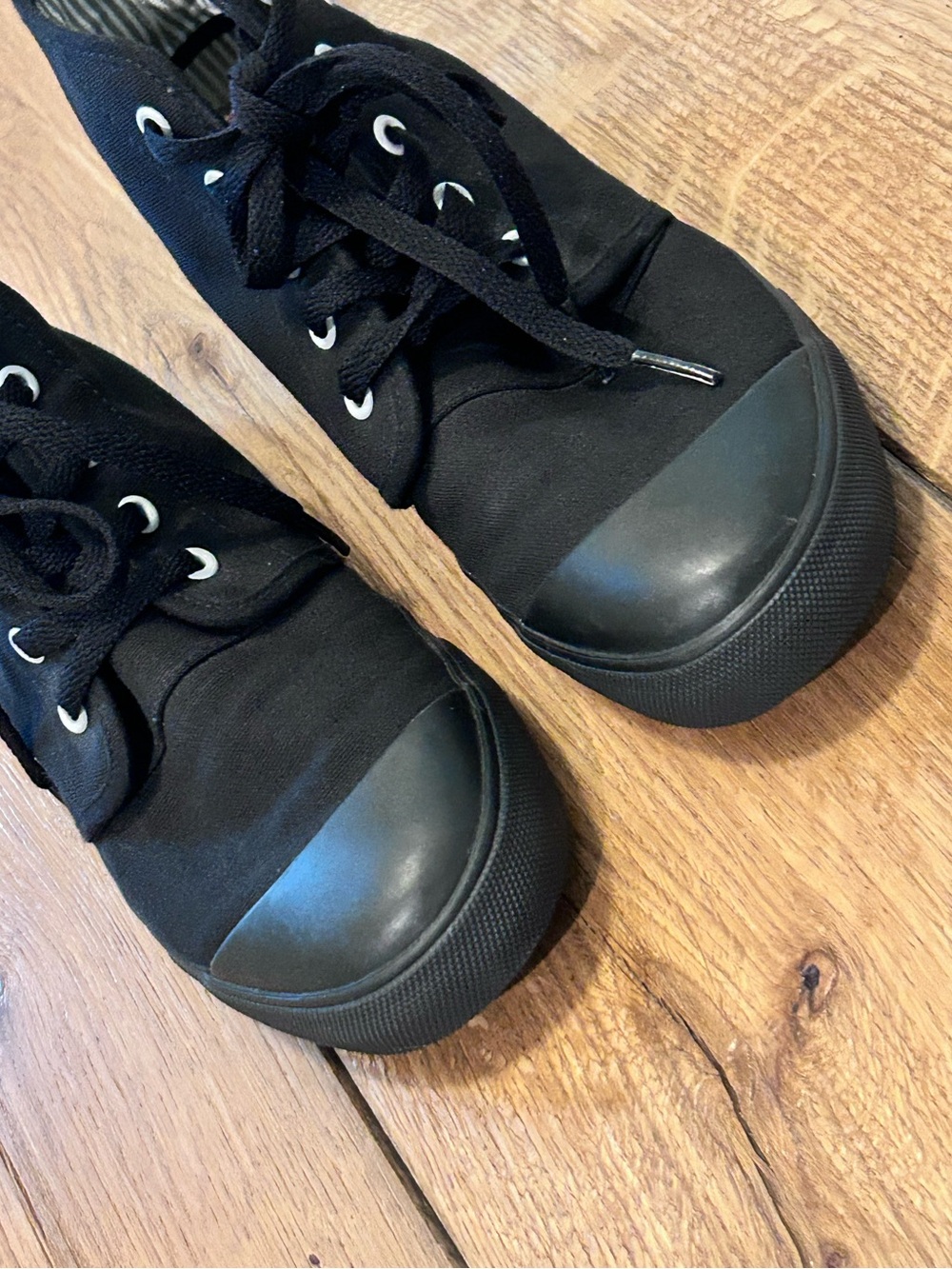 BANGS Firefly High Top Vegan Canvas Lace Up Black Onyx Sneaker Women’s 8.5 Men 7 - Picture 8 of 16